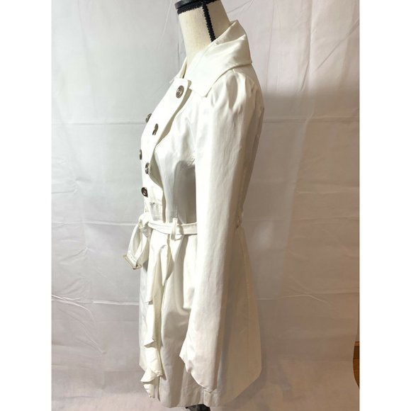 Guess Raincoat Size Large White Color For Women - Picture 6 of 10